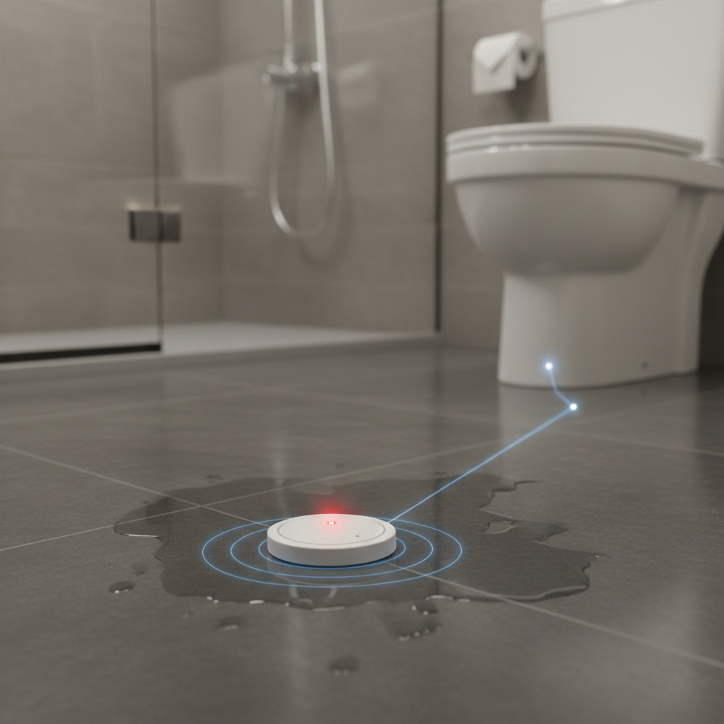 Detektor poplave i curenja vode u kupatilu