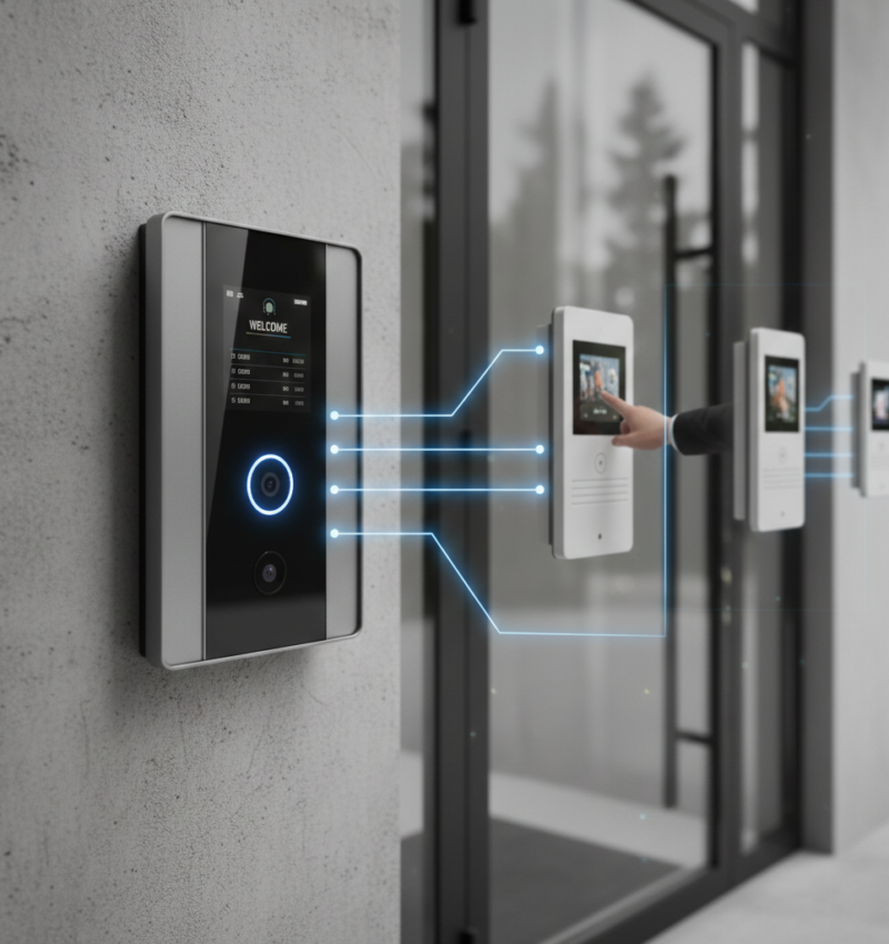 Interfoni i Kontrola pristupa: Prva linija odbrane vašeg objekta